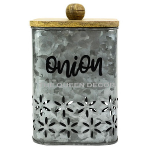 Latest Arrival Silver Stainless Steel Metal White Enamel Color Canister With Lid And Dates Serving For Herb & <b>Spice</b> Tools - Product Image 4