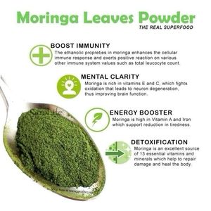 Cápsulas de Moringa de Alta Pureza, Ricas en Nutrientes, Fáciles de Tomar, Soporte de Salud Multiefecto - Product Image 3