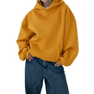 Sweat-shirts à capuche zippés en molleton tricoté 100 % coton, couleur personnalisée très demandée, pour hommes et femmes, imprimés décontractés pour l'automne - Product Image 1