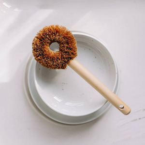 House cleaning tool set tawashi srubbing <b>brushes</b> cheap price coconut coir kitchen <b>scrub</b> <b>brush</b> - Product Image 2