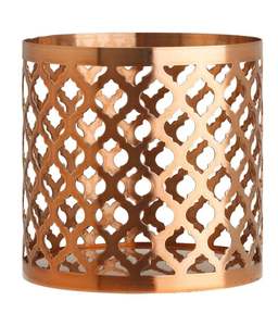 Table Eco-Friendly Natural Handmade Durable Heat Resistant Customized Printing Decorative Iron Tea Light Votive <b>Candle</b> Holders - Product Image 1