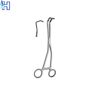 Pinzas para Tejidos DeBakey de Acero Inoxidable Alemán de Alta Calidad, 34 Rectas, 19.7cm, Puntas Anchas, Instrumentos Quirúrgicos - Product Image 1