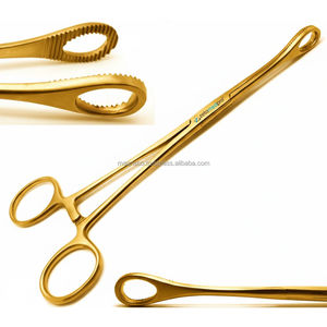Pinza de Esponja Forster de Proveedor Real, Recta con Anillo de Bloqueo, Herramienta de Sujeción para Piercings Corporales, Opciones Personalizadas - Product Image 5