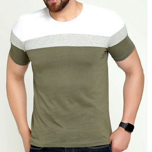Camiseta de Algodón para Hombre, Estilo Moderno, Casual, Transpirable, Tejido Ultra Suave, Corte Holgado, Elegante, Manga Corta - Product Image 1