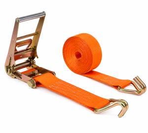 Correa de trinquete de poliéster de alta resistencia de 75 mm y 8000 kg para aseguramiento de carga pesada, manejo de mercancías, suministro de fábrica OEM ODM - Product Image 6