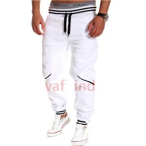 Pantalones de chándal deportivos casuales con bolsillo blanco Ropa deportiva de invierno/Ropa - Product Image 1