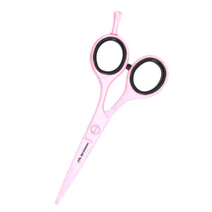 Tijeras de Peluquería Profesionales Asequibles para Estilizar y Cuidar el Cabello, Tijeras de Corte de Pelo de Acero J2 Afiladas con Estuche de Cuero - Product Image 1