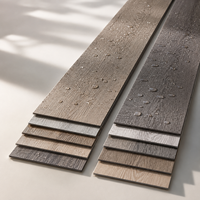 Revêtement de sol SPC à clic résidentiel et commercial, aspect bois, surface mate, imperméable, ignifuge, carrelage vinyle à âme rigide
