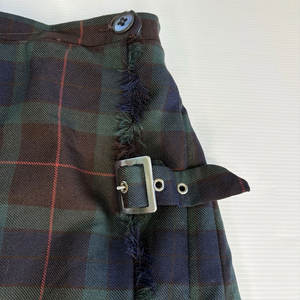 Falda Escocesa Vintage de Tartán Blackwatch, Plisada, de Lana, para Mujer, Venta al Por Mayor - Product Image 4