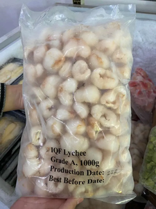 Lichi Congelado IQF, Fruta Tropical Entera, Sin Azúcar Añadido, Envasado al Vacío, Ingredientes Alimenticios Comerciales al Por Mayor - Product Image 4