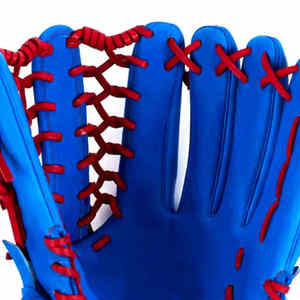 Gants de baseball en cuir PU de haute qualité pour jeunes et adultes, gants de softball d'entraînement durables, gants de fielder pour l'intérieur de terrain, équipement sportif personnalisé - Product Image 5