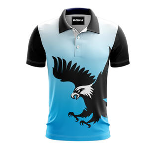 Venta al por mayor sublimación personalizada sólido de secado rápido para camisas OEM/ODM impresión ropa deportiva poliéster/algodón Jersey tela hombres mujeres - Product Image 1