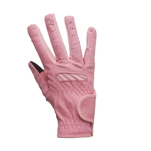 Gants d'équitation d'hiver unisexes en cuir de haute qualité, réglables, antidérapants, avec logo personnalisé - Product Image 3
