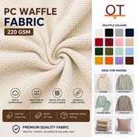 Tissu éponge pour vêtements de sport 280 GSM Polyester/Nylon pour tricotage chaîne, poids moyen, respirant - Matière pour blazers/costumes 53/54