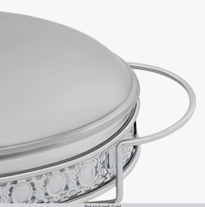 Premium Oval Food Warmer <b>Chafing</b> <b>Dish</b> <b>Set</b> Stainless Steel <b>Buffet</b> Server for Restaurant And Events At Best Price - Product Image 2