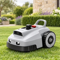 Robot Pemotong Rumput untuk Halaman Luas LOPKIN L2500 dengan Baterai 10 Ah dan Navigasi RTK dan Visi untuk Perawatan Rumput yang Dikendalikan Aplikasi