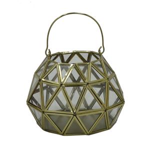 Bougeoirs en verre avec poignées rétro, en fer, porte-bougie - Product Image 4