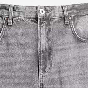 Jeans de mezclilla de corte amplio y acampanado al por mayor para hombre, pantalones de mezclilla de primera calidad para hombre, estilo urbano. - Product Image 6
