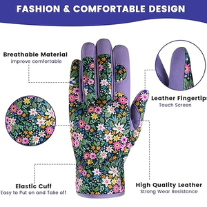 Gants de travail de jardin personnalisés OEM ODM, fabricant de gants de protection résistants à l'abrasion de qualité supérieure - Product Image 2