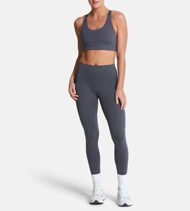 Conjunto Deportivo de 2 Piezas Personalizado para Mujer, Alta Elasticidad, Transpirable, para Gimnasio y Yoga, Cintura Elástica con Logotipo, Ropa Deportiva al Por Mayor, Color Sólido - Product Image 1