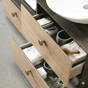 Modern Round Zinc Alloy <b>Cabinet</b> <b>Knob</b> <b>Gold</b> Drawer Pull Handle Durable Easy Installation for Kitchen Wardrobe Bathroom Furniture - Product Image 5