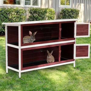 Recinto di Lusso per Piccoli Animali, Gabbia Pieghevole in Plastica, Recinzione Personalizzata con Motivo Quadrato per Conigli, Cani, Gatti, Polli, in Scatola - Product Image 1
