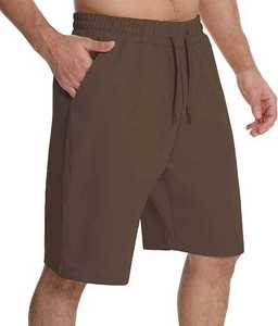 Custom <b>Men's</b> Eco-Friendly Solid Polyester/Cotton Stretchable Canvas <b>Shorts</b> for <b>Swimming</b> - Product Image 5