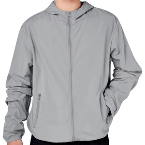 Vestes coupe-vent décontractées pour hommes de haute qualité, logo personnalisé OEM, vente chaude, style automne avec fermeture éclair, imperméables - Product Image 5