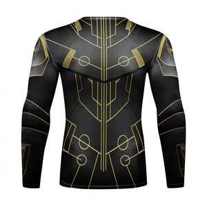 Premium Training Rash Guard Fitness <b>Compression</b> <b>Shirt</b> Custom Logo Sportswear Supplier Wholesale - Product Image 5
