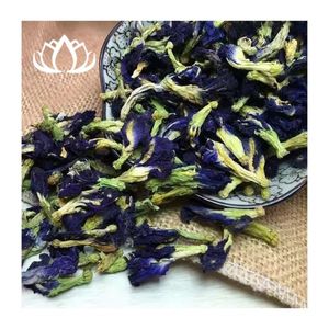 Pétales de fleurs de thé bleu séchées, best-sellers, pour la coloration des boissons, les cocktails, la pâtisserie et la décoration. QUALITÉ SÛRE. - Product Image 1