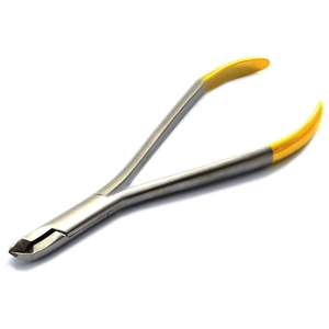 Pince dentaire de précision OEM en plastique, à pointe incurvée, manuelle, réutilisable, écologique, instruments chirurgicaux certifiés CE - Product Image 4