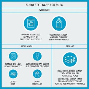 Tappeto da bagno trapuntato reversibile 3000 GSM 100% forniture da bagno a doppio lato in cotone - Product Image 6