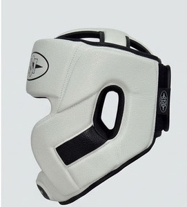 Protector de Cabeza de Boxeo de Cuero Sintético PU, Protección Facial Completa, Protector Acolchado para Mejillas y Barbilla, Entrenamiento, Sparring, OEM, Venta al Por Mayor, MOQ Bajo - Product Image 3
