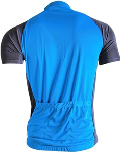 Maillot de cyclisme pour homme OEM, bicolore, séchage rapide, respirant, 95% polyester, 5% élasthanne, vêtements de cyclisme, tenue de vélo - Product Image 2