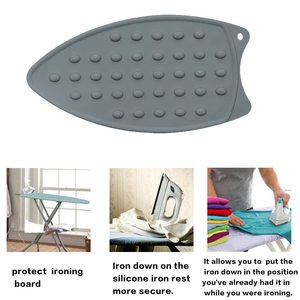 Tapis de repose-fer à repasser en silicone de qualité supérieure, antidérapant et résistant à la chaleur, pour planche à repasser, usage polyvalent, plusieurs couleurs - Product Image 6