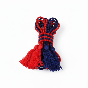 Cordons et pompons cérémoniels multicolores OEM en gros, cordons d'uniforme cérémoniel personnalisés, cordons et pompons sur mesure - Product Image 5