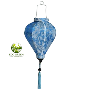 Colorful Bamboo Hoi An Lantern Handmade Silk Light for Restaurant Grand Opening and Festival Street Decor - Product Image 1
