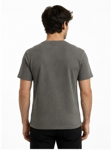 เสื้อยืดคอกลมแขนสั้นทรงปกติสำหรับผู้ชาย VALVA SPORTS VS-120 รุ่นขายดี ผลิตจากโพลีเอสเตอร์/คอตตอน พิมพ์ลายซิลค์สกรีน แห้งเร็ว - Product Image 2