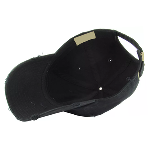 Distressed Washed Unisex Soft High Quality Solid Design Casual Outdoor Vintage Fashion Twill Baseball Caps Adjustable Cotton - Product Image 4