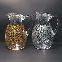 Pichet à boisson en plastique acrylique de 74 oz, carafe à eau