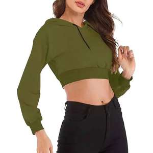 Vente chaude Pulls à capuche et sweat-shirts pour femmes d'hiver de haute qualité en polyester/coton respirant anti-boulochage - Product Image 3