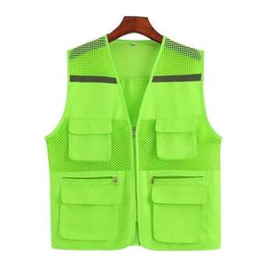 Veste de sécurité personnalisée en usine, vêtements de travail haute visibilité, vêtements réfléchissants, gilets de sécurité en matériau réfléchissant - Product Image 5