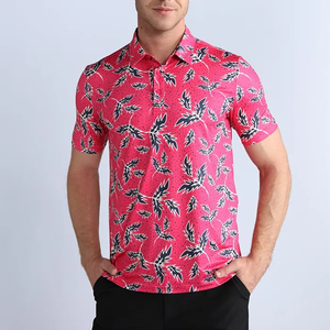 เสื้อโปโลผู้ชายแขนสั้นลำลอง ผลิตในปากีสถาน ผ้าโพลีเอสเตอร์พิมพ์ลาย ทนต่อการยับ รีดง่าย - Product Image 6