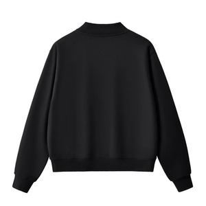 Suéter de Punto con Cuello Redondo para Hombre, Diseño a Rayas de Color Sólido, Corte Regular, Informal, para Otoño, 100% Algodón - Product Image 5