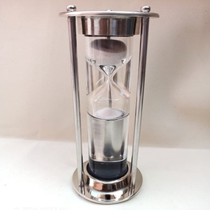 Brass Gold-Plated Round <b>Sand</b> <b>Timer</b>-Tableware for Father's Day and Chinese New Year - Product Image 3