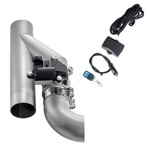 Kit Universale Valvola di Scarico Elettrica da 2.5 Pollici con Telecomando, Nuovo, in Acciaio Inossidabile, Modello TT - Product Image 1
