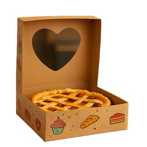 Cajas de Cartón Kraft Reciclado con Logotipo Personalizado, Recubrimiento UV y Ventana para Sushi, Alimentos Enlatados y Comida para Bebés - Product Image 1