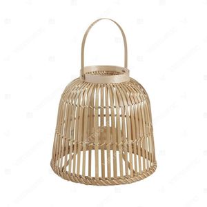 Vietrustic <b>Top</b> Sale Exterior Lantern Candle Holder Bamboo Rattan Lantern Braided Hanging Lanterns - Product Image 5