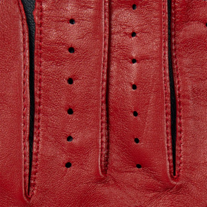 Gants de conduite professionnels pour hommes en cuir véritable, en cuir de vachette souple, design classique, accessoires de mode de haute qualité, vente en gros - Product Image 6