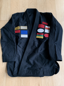 Proveedor de Kimonos de Jiu Jitsu Ligeros con Logotipo Personalizado, Kimono BJJ Blanco de 380 g/m², Venta al Por Mayor Edición Limitada Brasileña Unisex - Product Image 2